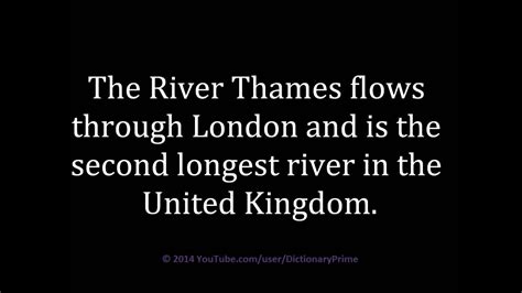 how to pronounce river thames.